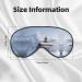 Winter Landscape Eye Mask - Soft Adjustable Sleep Mask for Men & Women | Comfortable Nighttime Relaxation - Buy Online on GoSupps.com