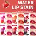 6Pcs Mini Fruit Juice Lip Stain Set - Korean Lip Gloss & Multi-Use Liquid Lipstick | Long Lasting Waterproof High Pigment Colors for Lips & Cheeks - Buy Online on GoSupps.com