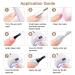 RARJSM Reflective Glitter Gel Polish - Silver Holographic Nail Art Varnish for Salon & DIY - Sparkling Iridescent Shimmer RAR705 - Buy Online on GoSupps.com