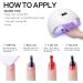 Imtiti Jelly UV Gel Nail Polish 15 ml Jelly Eucalyptus Green Transparent Gel Nail Polish UV LED Soak Off Nail for Autumn and Winter - Buy Online on GoSupps.com