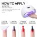 Imtiti Sheer Jelly Pink Gel Nail Polish - UV/LED Light Cure DIY Manicure 0.5 fl oz - Buy Online on GoSupps.com