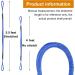 ABeauty Dock Lines Bungee Mooring Rope 4 Pack Blue - Boat, Jet Ski, Kayak, Pontoon & PWC Accessories - Buy Online on GoSupps.com