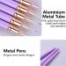 5Pcs Nail Arts Liner Brushes Painting Brush Set Thin Nail Arts Dotting Drawing Pen 4/8/12/20/25mm Suitable For Home Use - Buy Online on GoSupps.com