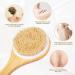 Frava Long Handle Bath Brush Back Scrubber - Exfoliating Shower & Bath Body Brush (15.7 Inches) - Buy Online on GoSupps.com