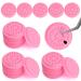 100 Pcs False Eyelashes Glue Holders False Lash Glue Holder Lash Tray Holder Glue Rings Lash Trays Disposable Lash Pads Lash Glue Tray Glue Rings for Eyelash Extensions Pallet Pads
