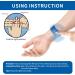 Motion Sickness Bands - Natural Relief for Nausea, Dizziness, and Anxiety - 10 Pairs - Buy Online on GoSupps.com