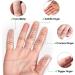 Sumifun Clear Finger Cots - 8PCS Silicone Finger Protectors for Wounds Arthritis & Eczema - Reusable Thumb Support with Air Holes - Buy Online on GoSupps.com
