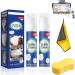 Brimetha Cleaner Brimetha Kitchen Clean All-Purpose Rinse-Free Cleaning Spray Bubble Cleaner Foam Spray Foaming Heavy Oil Stain Cleaner Kitchen Clean Bubble Cleaner (100ML 2Pcs) 1.00 g (Pack of 1) 2Pcs