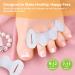 Foot Fitness Toe Separators for Correcting Toes - Soft & Durable Spreaders for Hammertoes & Bunions (1 Pair) - Buy Online on GoSupps.com