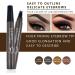 Palashop 4 Tipped Precise Brow Pen Lumierez 4 Tipped Precise Brow Pen 4 Point Eyebrow Pencil 4 Tipped Precise Brow Pen Waterproof Smudge-Proof Creates Natural Looking (5 PCS) - Buy Online on GoSupps.com
