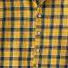 Plaid Yellow Black Sleeve Toddler Boys Hoodie Shirt | Long Sleeve Outwear Top for Babies 2-3T - Buy Online on GoSupps.com