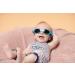 Kiddus Baby Sunglasses for Newborn to 2 Years | UV400 Sun Protection | Adjustable Band | Black - Buy Online on GoSupps.com