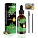 Black Castor Oil Premium Organic Cold Pressed Castor Oil for Eyelashes & Eyebrows Hair Growth Thicker 60ML