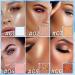 Lucoss 6-Color Highlighter Palette - Contouring Makeup Powder for Women | Bronze White Brown Pink Red | International Shipping Available - Buy Online on GoSupps.com