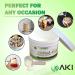 Aki Natural Fine Vanilla Powder 5.29oz/150g | Water Extracted from Beans for Baking, Cooking, Smoothies & Coffee | GMO & Alcohol-Free - Buy Online on GoSupps.com