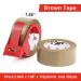BOMEI PACK 3 Pack Heavy Duty Brown Packing Tape with Dispenser 2.6 mil 1.88 inch x 110 Yards Brown Tape Refills for Industrial Shipping Box Packaging Tape for Moving Office & Storage 2.6 mil x 1.88 inch x 110 Yards 3 - Buy Online on GoSupps.com