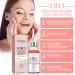 JASUAI Finones Skin Vitamin Serum 5in1 antiwrinkle facial serum with vitamin C niacinamide vitamin E and collagen moisturizing lightening and spot removing facial serum 6 pieces 6 pieces - Buy Online on GoSupps.com