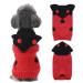 TENGZHI Dog Jumpers Puppy Pullover Dog Hoodies Small Dog Sweaters Puppy Cat Jumpers Ladybug with Lovely Antennae(Ladybug L) Large Ladybug