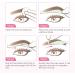 Eyebrow Wax Strips Cold Waxing Strip for Eyebrow Ready to Use 24pcs Double Side Strips for Home and Traveling - Buy Online on GoSupps.com