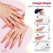 Dipping Powder Liquid Set (Base Coat Activator Matte Sealer) & Nail Replacement Brushes - Perfect for Beginners | International Shipping Available - Buy Online on GoSupps.com