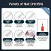 KUIIYER Electric Nail Drill Machine 30000RPM Professional Kit | 65Pcs Portable All-Metal Chuck Lock Set for Acrylic Nails DIY Manicure Pedicure - Buy Online on GoSupps.com