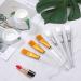 20 Soft Face Mask Brushes with Clear Plastic Handle - Ideal for Face & Eye Masks - Perfect for Mud Masks - Buy Online on GoSupps.com
