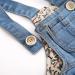 KIDSCOOL SPACE Baby & Little Boys/Girls Light Blue Denim Overalls | 18-24 Months | Ripped & Soft Washed Design | Style 2061 - Buy Online on GoSupps.com