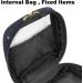 Goldlen Fleur de Lis Pattern Women s Bandage Storage Bag | Portable Menstrual Cup Pocket with Zipper - Ideal for Teens & Women - Buy Online on GoSupps.com