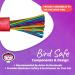 Super Bird Creations SB301 Chewable Paper Party Bird Toy - Large Size - Colorful Lollipop Sticks - 1 Pack - Buy Online on GoSupps.com