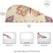 Boho Butterfly Hair Towel 2 Pack - Super Absorbent Quick Dry Turbans for Women & Girls - Buy Online on GoSupps.com