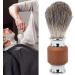 Premium Men's Shaving Brush | Lightweight Beard Brush for Home Salon & Travel - Buy Online on GoSupps.com