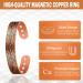 Pure Copper Magnetic Therapy Arthritis Bracelet for Men - Relieve Pain from Arthritis & Carpal Tunnel - Buy Online on GoSupps.com