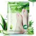 P-Beauty Cosmetic Accessories |Aloe vera footmeaske socks |Peeling for the feet to counteract dry cracked skinFoot peeling for pure skin on the feet (1 pair) 38 ml (1 Pack)