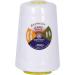 Mandala Crafts White Serger Thread Cones 4 Pack - 24000 Yds Polyester Thread for Overlock Sewing - 40S/2 All Purpose Sewing Thread - Buy Online on GoSupps.com