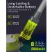 Cordless Electric Spin Mop with LED Headlight and Water Spray | Up to 60 mins Runtime | Powerful Floor Cleaner with 300ml Water Tank | Ideal for Hardwood and Tile Floors | Quiet Cleaning and Waxing - Buy Online on GoSupps.com
