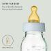 Natursutten Slow-Flow Glass Bottle Nipples - BPA-Free Natural Rubber - 2 Pack - Made in Italy - Buy Online on GoSupps.com