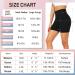 Blongw 3 Pack Women's High Waist Sports Shorts & Leggings - Opaque Hotpants for Yoga & Gym | S-M Black/White/Beige - Buy Online on GoSupps.com
