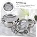 MAGICLULU 2 Pcs Drain Tray Canned Chicken Filter Fruit Tray Metal Drain Storage Tray Dense Hole Steamed Fish - Buy Online on GoSupps.com