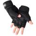 SUJAYU Workout Gloves, Gym Gloves for Men, Wrist Wraps Lifting Wrist Wraps Gloves for Working Out, Hand Out Gloves Fitness Gloves Full Palm Protection Black Large