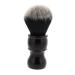 WCS Beacon Black Synthetic Shaving Brush Black
