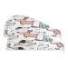 Hand Drawn Dogs Dry Hair Cap 2 Piece Quick Drying Towel Set with Button Headband Super Absorbent Soft & Comfortable