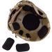 ActionUnion Tactical Airsoft Paintball Fast Helmet with Cover - PJ Type Multicam Multifunctional NVG Mount for Military Sports - Buy Online on GoSupps.com