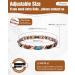 Jecanori Copper Magnetic Bracelets & Rings Set | 3800 Gauss Magnets | Adjustable & Stylish | Gift Box Included - Buy Online on GoSupps.com