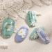 5D Embossed Flower Nail Art Stickers - Colorful Spring Summer Decorations for DIY Nails - Buy Online on GoSupps.com