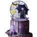 5 counts Wednesday Cake Toppers Cupcake Toppers Cake Decorations for Addams Theme Birthday Party Supplies