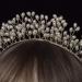 GRACEART Silver Pearl Crown Headband Tiara for Women - Elegant Wedding Bridal Hair Accessory - Buy Online on GoSupps.com