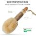 Sisal Dry Body Brush for Exfoliation and Skin Health - Natural Bristles, Improve Blood Circulation, Reduce Cellulite and Ingrown Hairs - Buy Online on GoSupps.com