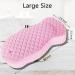 2 PCS Ultra Soft Exfoliating Bath Sponges - Dead Skin Remover for Adults, Children, and Pregnant Women (Pink) - Buy Online on GoSupps.com