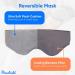 Ocushield Bamboo Weighted Eye Mask | Blackout & Cooling Treatment | Hypoallergenic | Relieve Puffy Eyes & Migraines - Buy Online on GoSupps.com