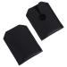 Adocarn protective cover 2 piece of razor-art leather storage cover for shaving head leather cover for razor portable shaver bag made of leather shavering saucepan cover safety rasier case